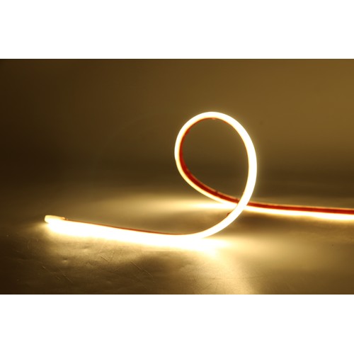 Badrumsstrip, 12W/m 2m vattentät - 2 meter sladd, 24V, COB LED