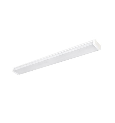 Limea Prismatica LED-armatur 1200mm 40W/30W/20W - 3CCT, 230V, 100°, IP44, IK10, 1200x115x60mm, industriell
