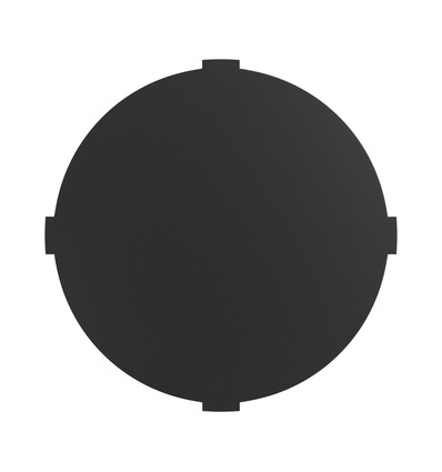 Verto lampa 170x110mm 10W - rund, CCT, 230V, IP65, svart