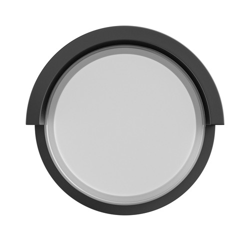 10W utomhus vägglampa, CCT - 3 ljusfärger, asymmetriskt ljus, IP65, svart