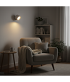 4,5W Uppladdningsbar vägglampa CCT - IP20, rund, vit, 360° roterbar, inkl. ljuskälla