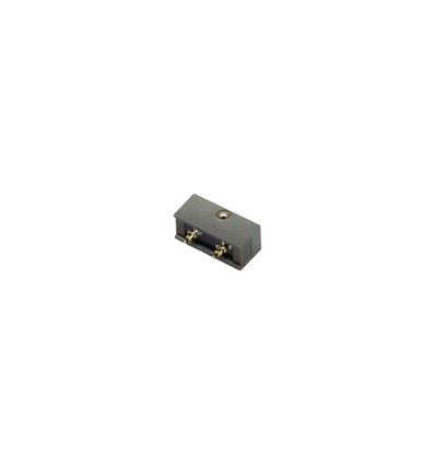 Samlar till PicoTrack 2 skena - 12V, Magnetisk, antracit, för akustikpaneler / glasmontrar / fönsterbelysning