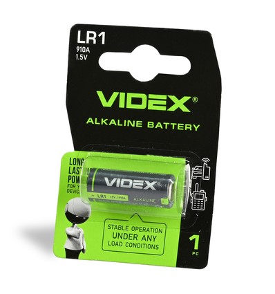 LR1 alkaliskt batteri