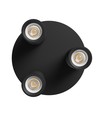 Madara Altro Round 3xGU10 takspot - Svart, Ø22cm, IP20, utan ljuskälla