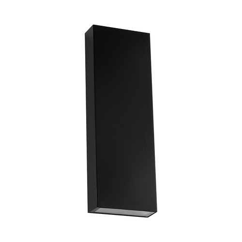 Vt-91008 LED vägglampa 8W - upp/ned 4000K PC hus svart IP65