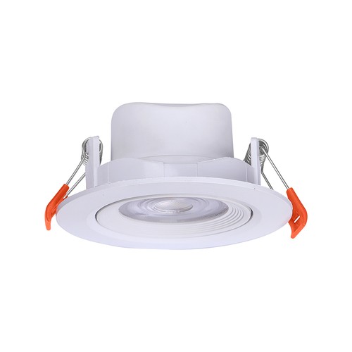 LED infälld spotlight, CCT - 3 ljusfärger Hål: Ø6,8 cm, Mått: Ø8,8 cm, 7W, 230V
