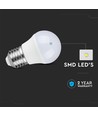 G45 VT-290 lampa 6,5W E27 - plast, 3000K
