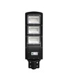 Vt-St180 led - plast solcell gatubelysning 6000k svart hus