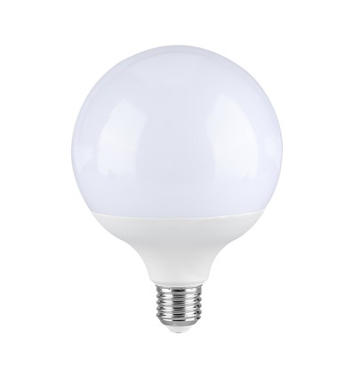 E27 22W LED glob-lampa - Ø12 cm, G120, matt