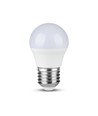 6,5W E27 LED-lampa - G45, klotlampa, 230V