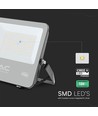100W LED strålkastare - 135lm/W, CREE LED chip, IP65, svart, 6 års garanti