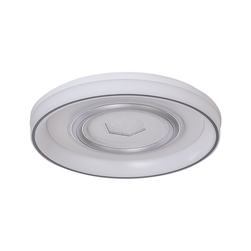 485x70mm Vt 7748 Taklampa 48w Led Dekorativ 3 I 1 Vit Med Ir Fjarrkontroll Kulör : 3 I 1