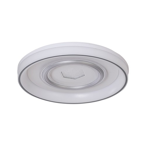 485x70mm VT-7748 taklampa 48W LED - dekorativ, 3-i-1, vit, med IR fjärrkontroll