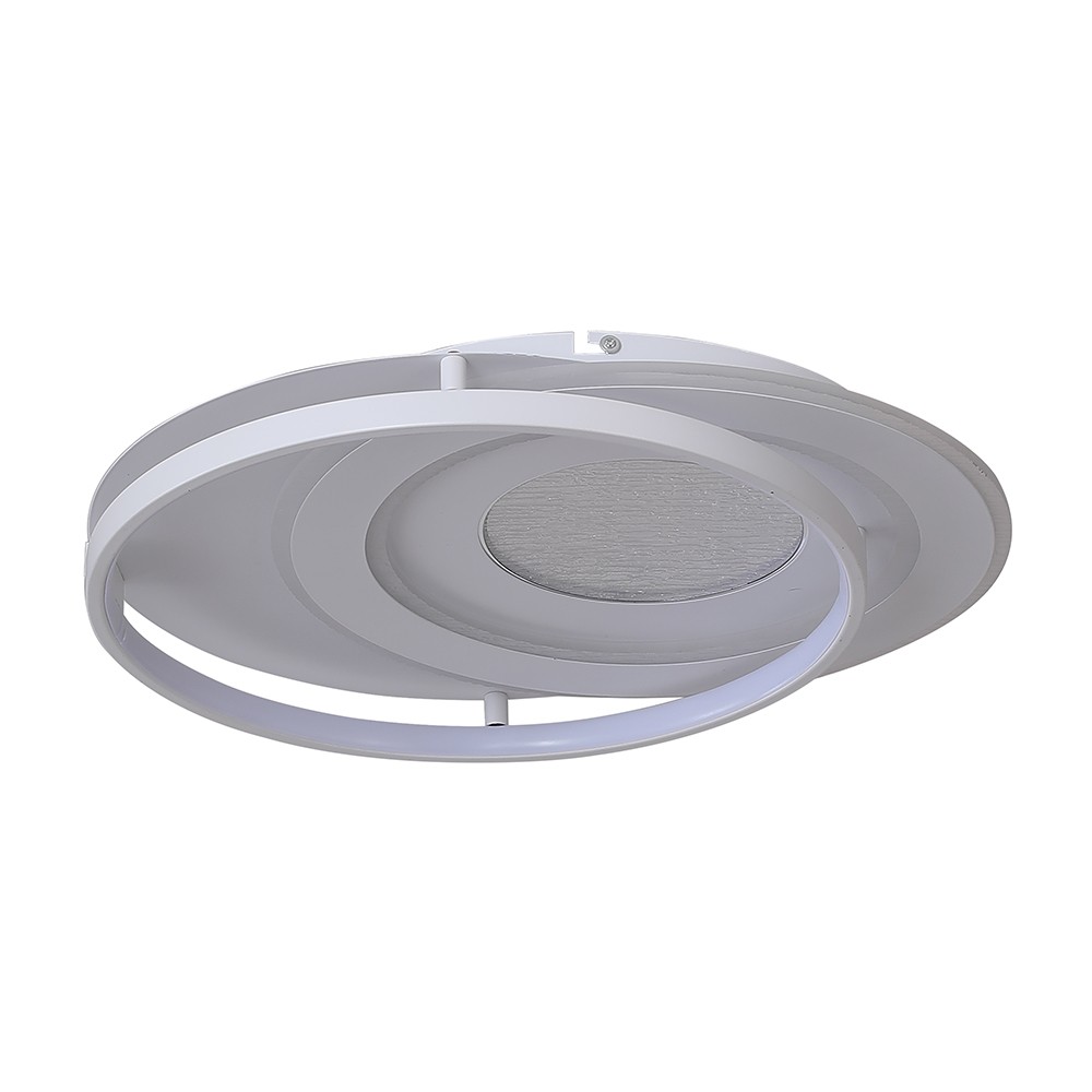 500x420x70mm Vt 7747 Taklampa 48w Led Dekorativ 3 I 1 Vit Med Ir Fjarrkontroll Kulör : 3 I 1