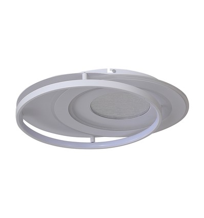 500x420x70mm VT-7747 taklampa 48W LED - dekorativ, 3-i-1, vit, med IR fjärrkontroll