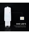 G9 2,2W LED-lampa - 300° spridning