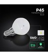 P45 VT-1819 LED 3,7W E14 - plastlampa, Cree-chip, 3000K, 6 års garanti