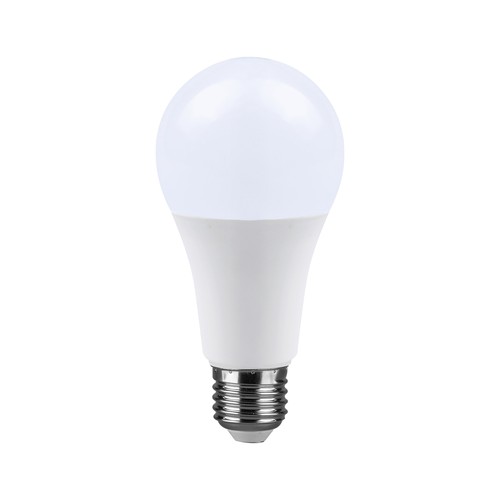A65 VT-2015 LED 15W E27 - plastlampa, Cree-chip, 3000K, 200°, 6 års garanti