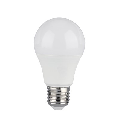 A60 Vt-2099 lampa 8,5W E27 - termoplastisk, Cree-chip, 4000K, 6 års garanti