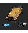 150W / 12V DC strömförsörjning - 12.5A, IP45 regntät, metall, slim design