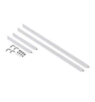 Algine panel - ram för infälld montering, 300x1200mm