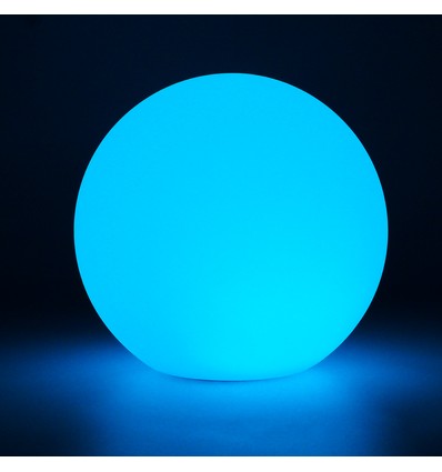Ø20 cm RGB LED boll - Uppladdningsbar, med fjärrkontroll, IP66