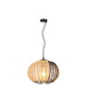 400x350mm VT-89011 taklampa E27 - dekorativ, matt svart med beige, metallserie