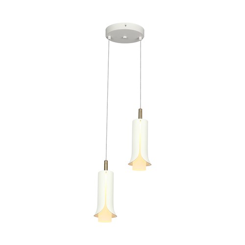 2x5W LED Designer pendellampa - Ø15cm, 3000K, inkl. ljuskälla