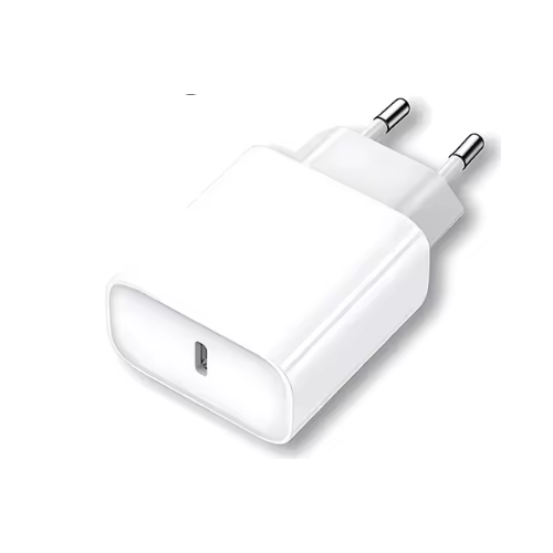 USB-laddare 20W - Vit, USB-C, perfekt för mobil och lampor