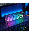 RGB LOADING Neonskylt - Infinity Mirror-effekt, Bluetooth, App-styrning