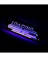 RGB LOADING Neonskylt - Infinity Mirror-effekt, Bluetooth, App-styrning