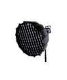 Softbox med raster, Ø65cm - För 200W/300W strålkastare, svart