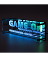 RGB Game On Neon Skylt - Infinity Mirror-effekt, Bluetooth, App-styrning