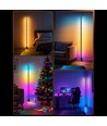 145cm RGBIC+CCT hörnampa - Bluetooth, appstyrning, fjärrkontroll, 11W