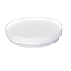 24/18/13W LED CCT taklampa - Ø28cm, Höjd: 5cm, IP54, vit kant, inkl. ljuskälla