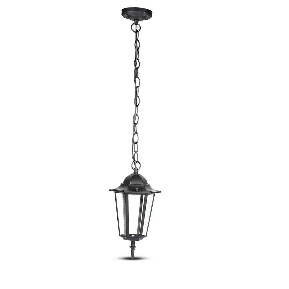 Vt 752 Taklampa E27 Matt Svart