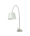 VT-7451 golvlampa E27 - LED, med marmorfot, elfenben