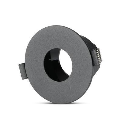 Vt-873 lamphållare GU10 - rund, svart