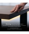 Dold touch-dimmer för LED-strip - Vit, 12V (72W), 24V (144W), upp till 2,5cm tjocklek