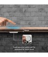 Dold touch-dimmer för LED-strip - Vit, 12V (72W), 24V (144W), upp till 2,5cm tjocklek