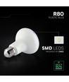 VT-280 LED-lampa 11W E27 - R80, Cree-chip, 6500K, 6 års garanti