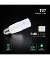 T37 VT-237 LED 7,5W E27 - plastlampa, Cree-chip, 6500K, 6 års garanti