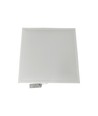 60x60 bakgrundsbelyst LED-panel, 40W - 120 lm/W, slim, 18mm hög, vit kant,