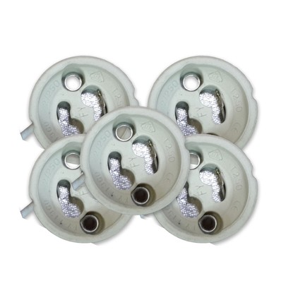 Vt-7888 GU10 - sockel med silikonledning, förpackning med 5 st