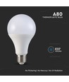 A80 VT-233 LED 20W E27 - plastlampa, Samsung-chip, 6500K, 120lm/W