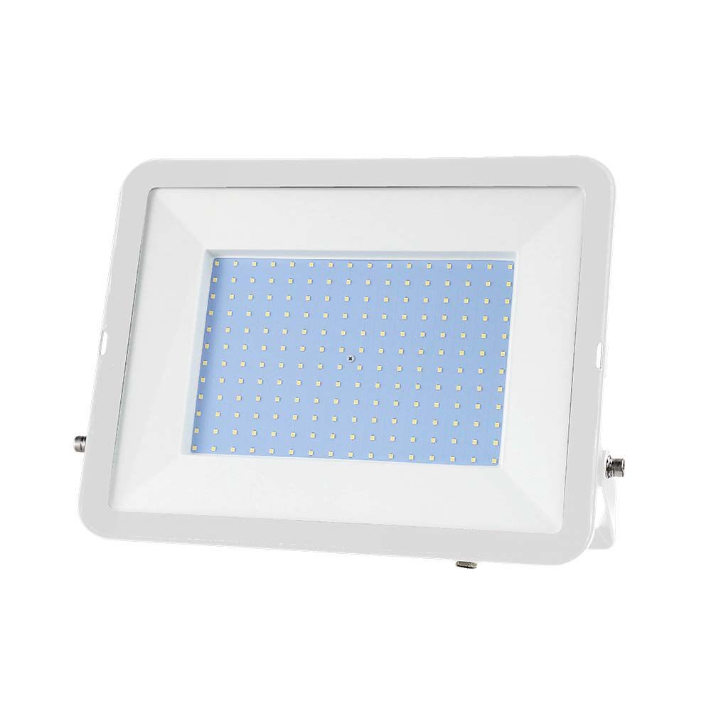Vt 44200 Projektor 200w Med Samsung Chip 1m Kabel 4000k Neutralvit Vitt Hus Och Vitt Glas Kulör : Neutral
