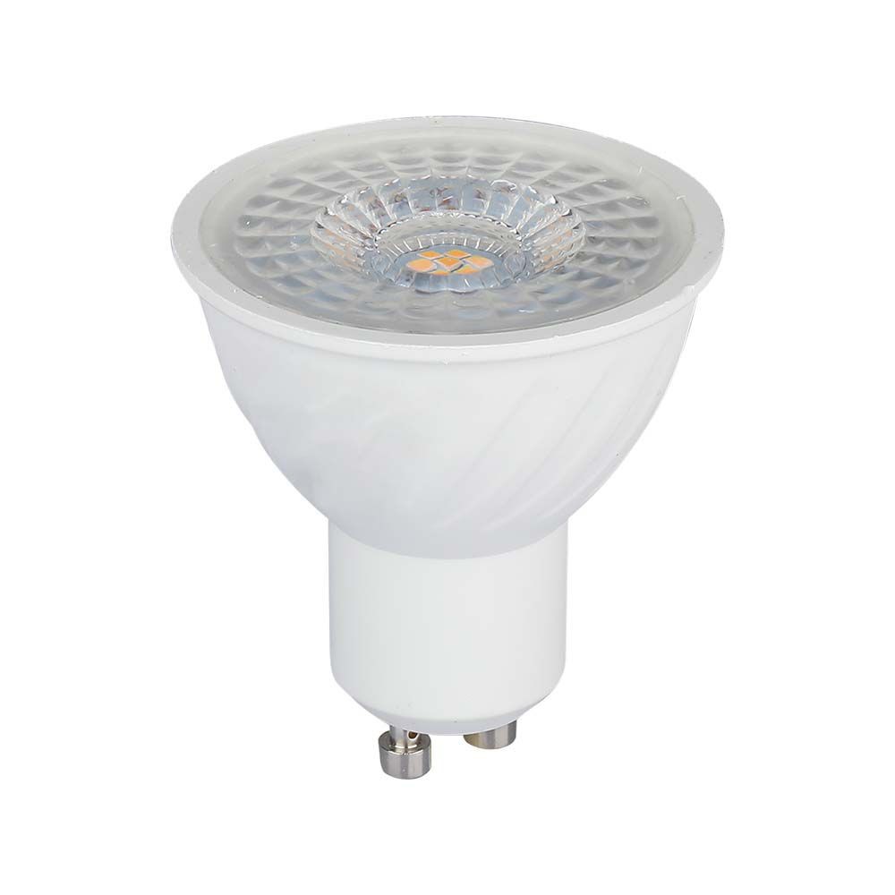 Vt 227 Spotlight 6w Gu10 Plast Samsung Chip 6500k Kulör : Kall