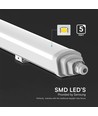 150cm 48W vattentät komplett LED-armatur - Samsung, IP65, GT-SERIES