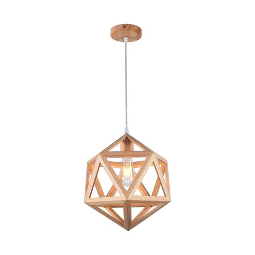 LED designer pendellampa - brun