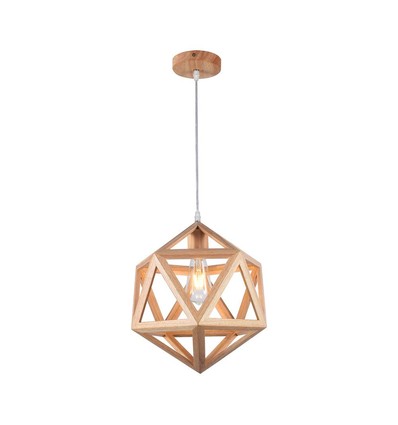 LED designer pendellampa - brun